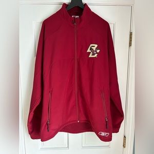Vintage Reebok Boston College Track Jacket